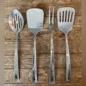 Wolfgang Puck 13.5” Stainless Steel Kitchen Cooking Set of 4